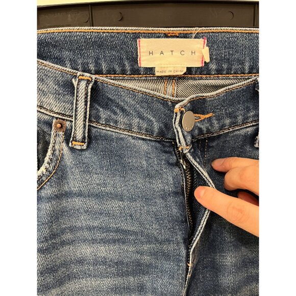 Hatch Maternity Boyfriend Jeans Size 26 EUC - Picture 8 of 14